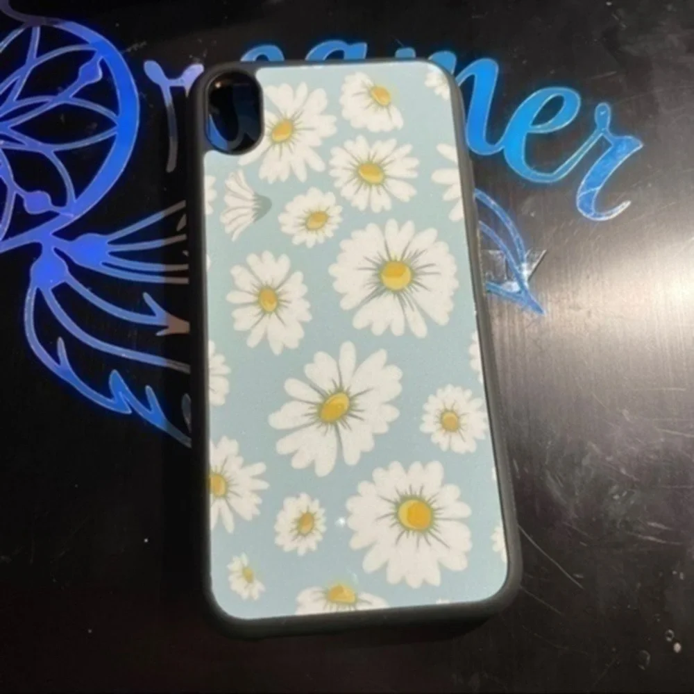 BLUE Daisy Phone Case